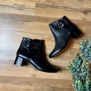Nine West | Leather Ankle Booties